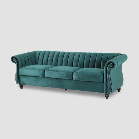 Luxo Nation Plush Comfort RegalRest Sofa For Living Room