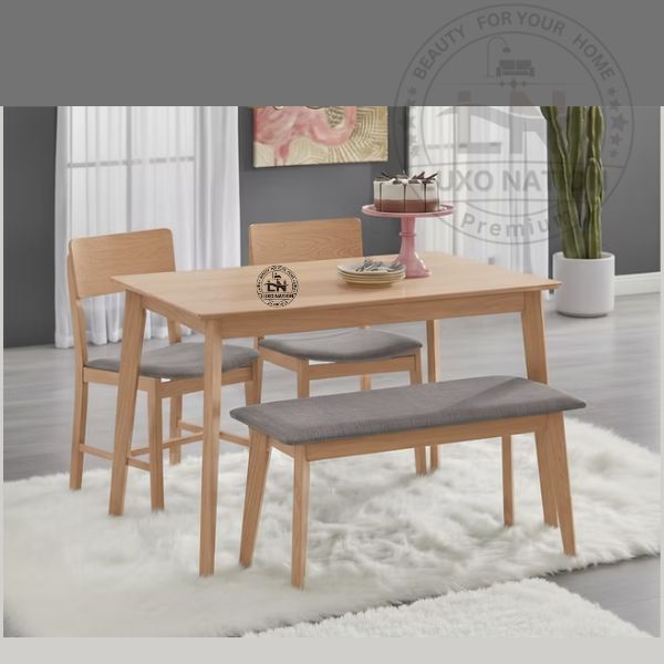 Wooden Dining Table Set | Modern Dining Room Furniture By Luxo Nation