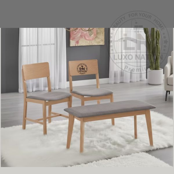 Wooden Dining Table Set | Modern Dining Room Furniture By Luxo Nation