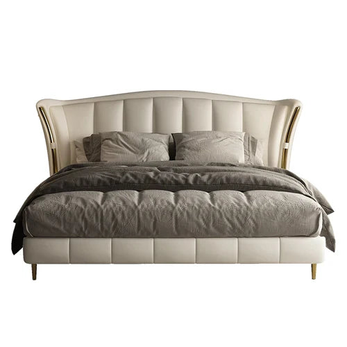 Luxo Nation Trends Premium Upholstered Bed in Leatherette