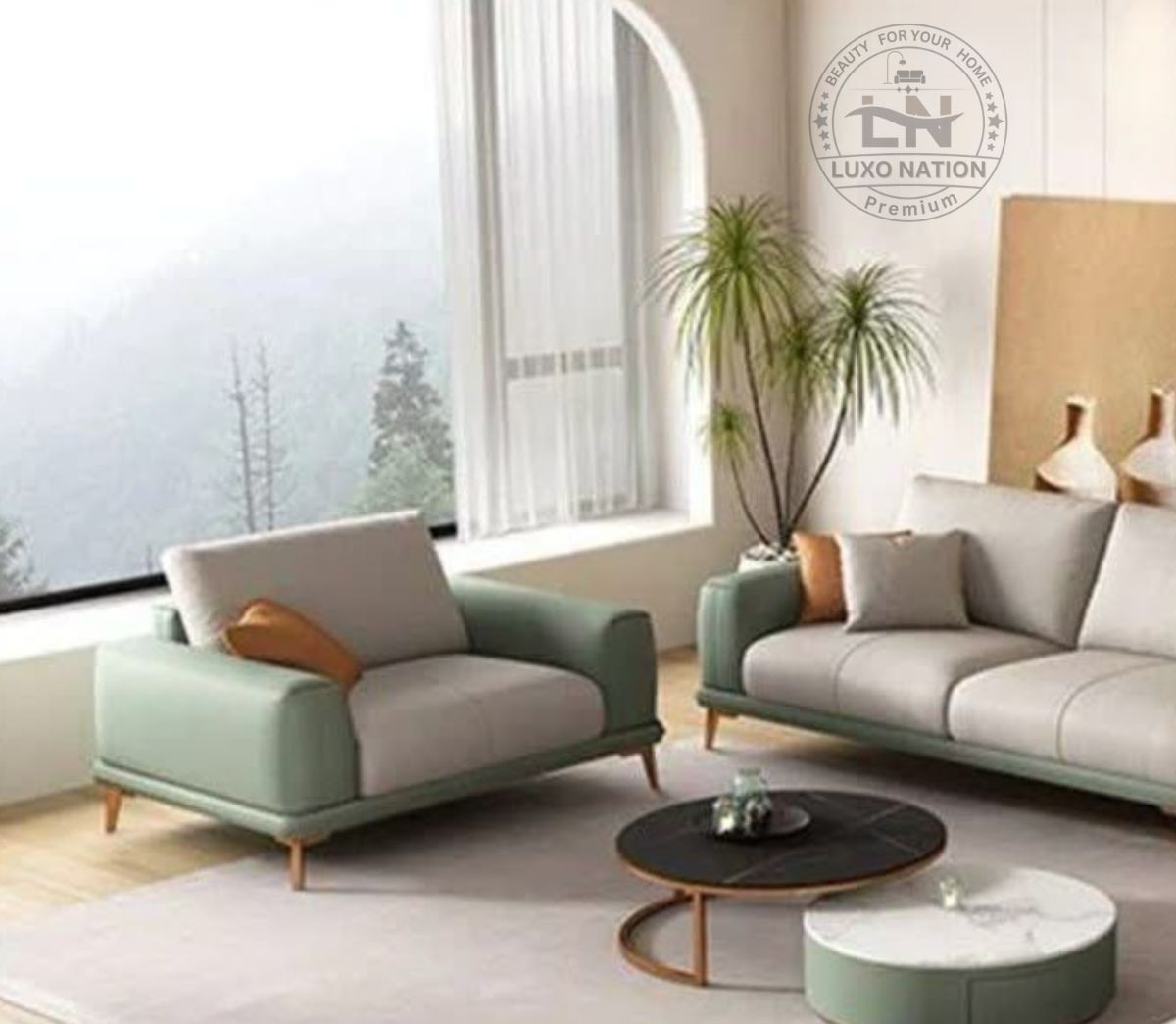 Luxo Nation Luxury Modern Sectional Sofa | Premium Comfort & Elegant Design