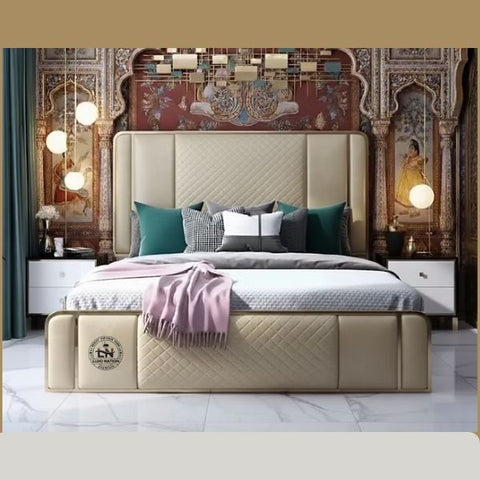 Grand Comfort Luxury Bed | Premium Luxury Wooden Bed with Storage