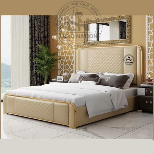 Grand Comfort Luxury Bed | Premium Luxury Wooden Bed with Storage