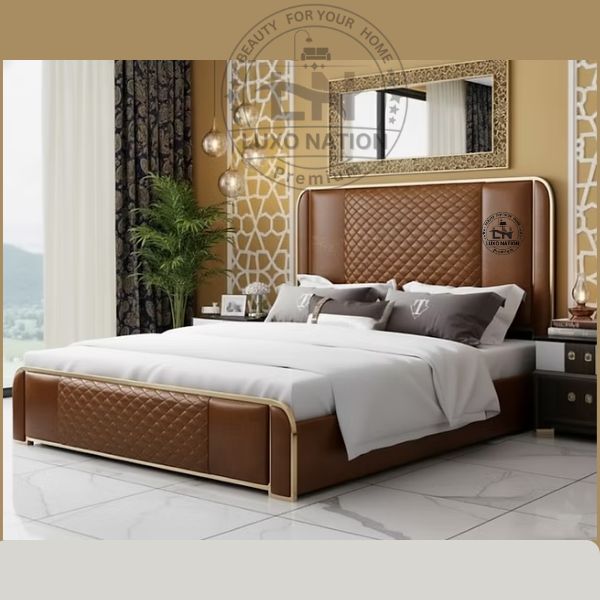 Grand Comfort Luxury Bed | Premium Luxury Wooden Bed with Storage