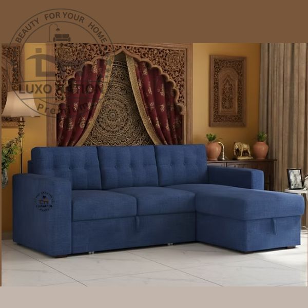 Modern Sofa Cum Bed with Storage | Convertible Sectional Sofa