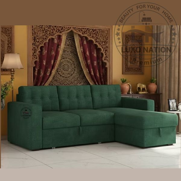 Modern Sofa Cum Bed with Storage | Convertible Sectional Sofa
